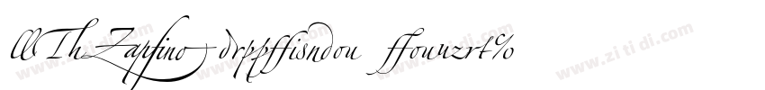 LTZapfino Four字体转换